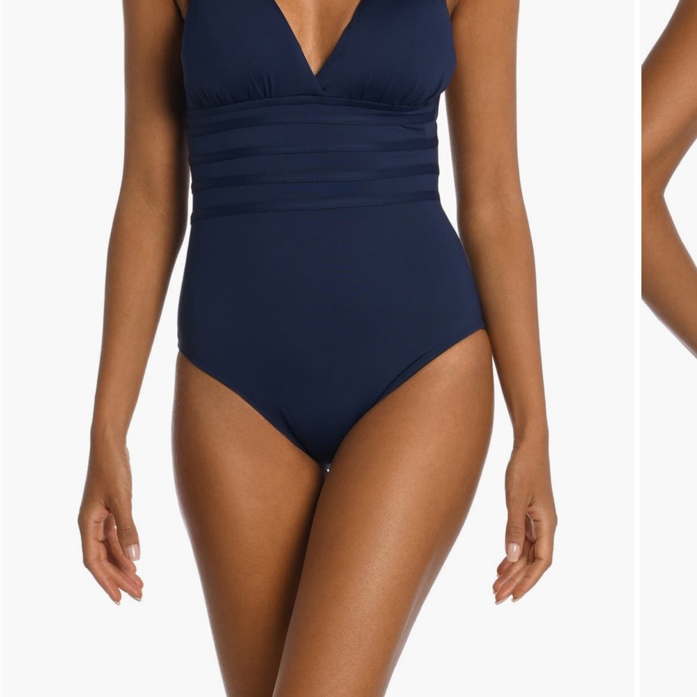 Elegant Blue Women's Swimsuit
